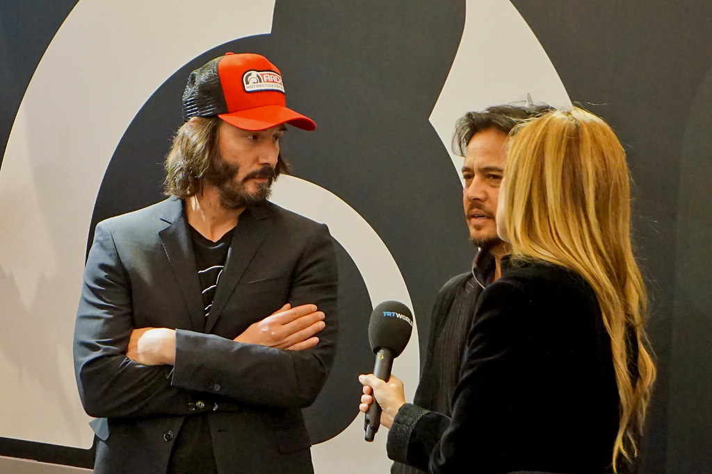 Keanu Reeves als John Wick in actionreicher Szene.