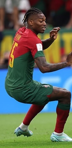 Rafael Leão im Trikot des AC Mailand.