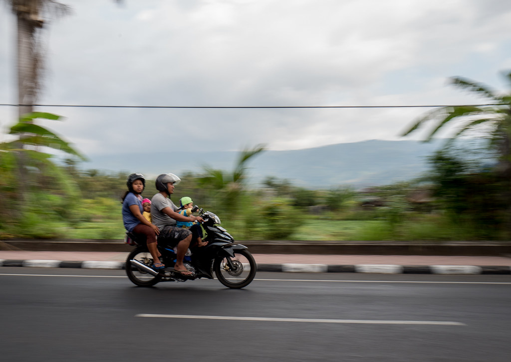 Verkehr in Uluwatu, Bali