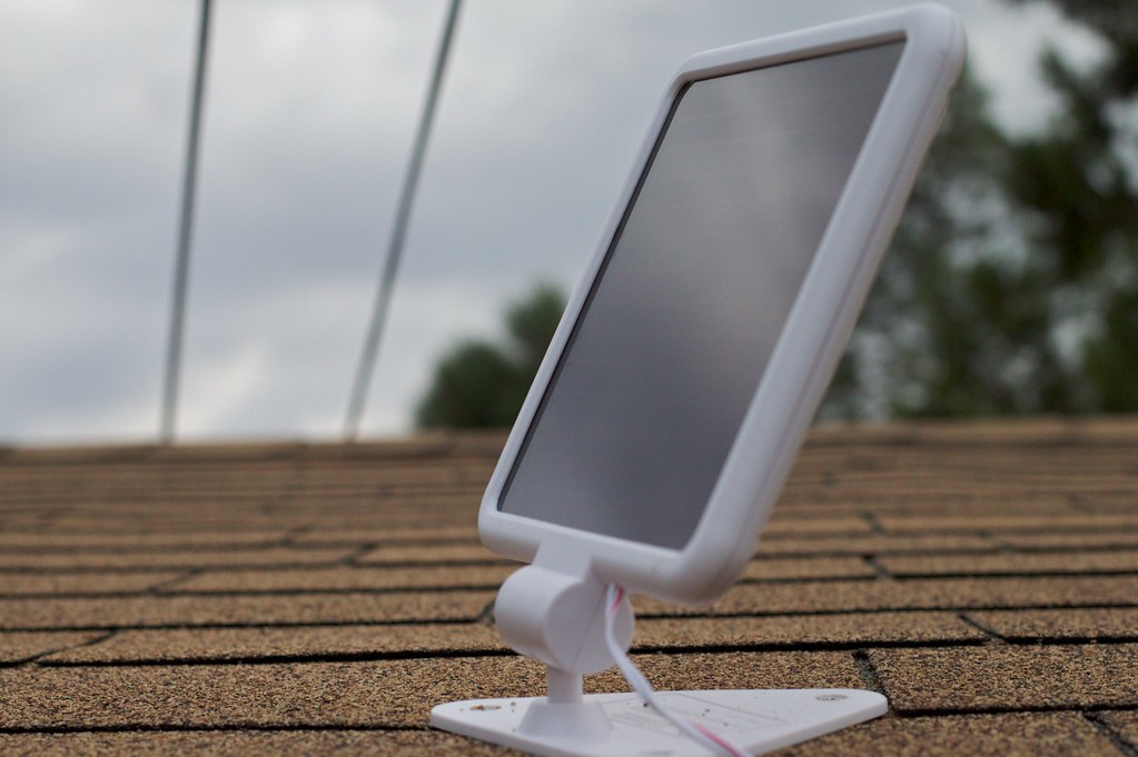 Reolink Solar Floodlight Cam im Einsatz